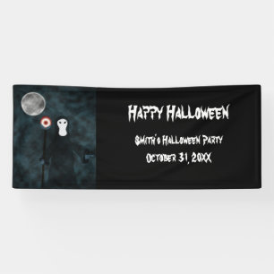 Happy Halloween Grim Reaper Moon Night personalise Spandoek