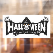 Happy Halloween Grim Reaper Raamsticker (Vel 2)