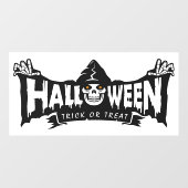 Happy Halloween Grim Reaper Raamsticker (Vel)