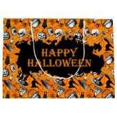 Happy Halloween Groot Cadeauzakje (Achterkant)