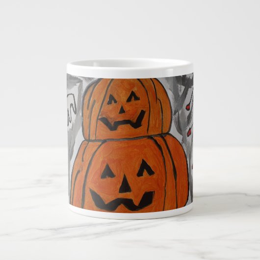 Happy Halloween Grote Koffiekop (Voorkant)