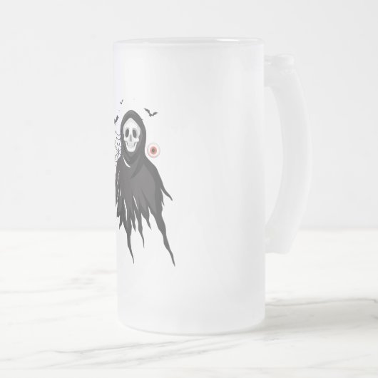 Happy Halloween! Haal een Spooktaculaire deal! Matglas Bierpul (Voorkant rechts)