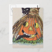 Happy Halloween ( Halloween Kaart) Briefkaart (Voorkant / Achterkant)