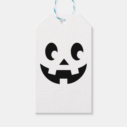 happy Halloween, Halloween party, funny Halloween Cadeaulabel (Voorkant)