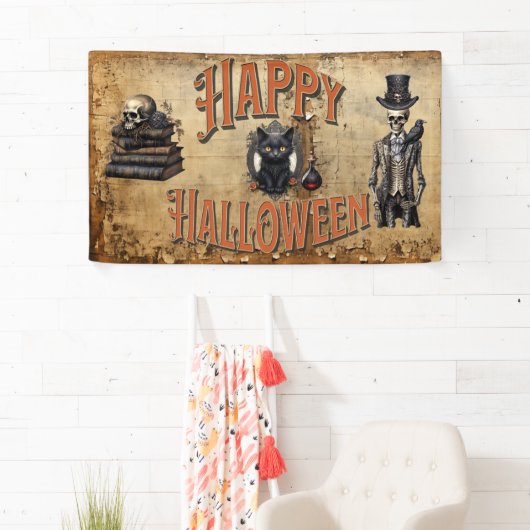 Happy Halloween |  Halloween Party Spandoek (Insitu)