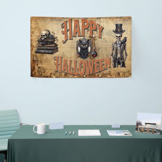 Happy Halloween |  Halloween Party Spandoek (Beurs)