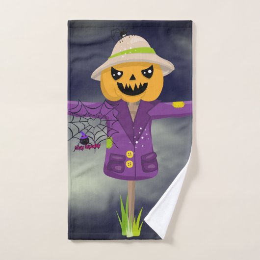 Happy Halloween Handdoek (Handdoek)