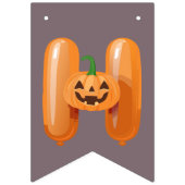 Happy Halloween Happy Halloween Ballon Vlaggetjes (Eerste vlag)