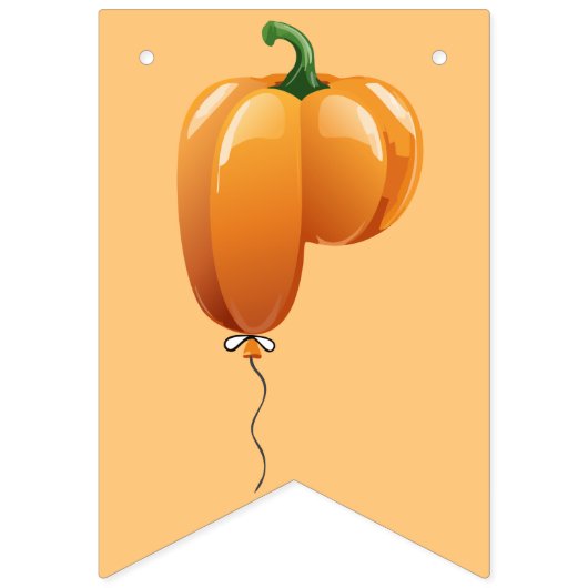 Happy Halloween Happy Halloween Ballon Vlaggetjes (Derde vlag)