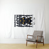 Happy Halloween Happy Halloween Happy Halloween Wandkleed (In Situ (horizontaal))