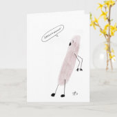 Happy Halloween - Happy Howling Weenie Kaart (Gele Bloem)