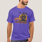Happy Halloween Haunted Castle T-shirt (Voorkant)