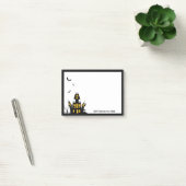 Happy Halloween Haunted House gepersonaliseerd Post-it® Notes (Kantoor)