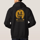 Happy Halloween Haunted House Hoodie (Achterkant)