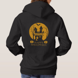 Happy Halloween Haunted House Hoodie