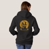 Happy Halloween Haunted House Hoodie (Achterkant volledig)