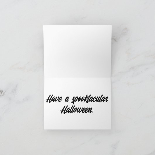 Happy Halloween Haunted House Kaart (Binnen)