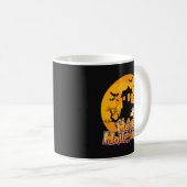 Happy Halloween Haunted House Moon Koffiemok (Voorkant rechts)