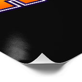 Happy Halloween Haunted House Moon Perfect Poster (Hoek)