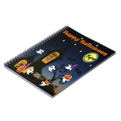Happy Halloween Haunted House Notitieboek (Linkerzijde)