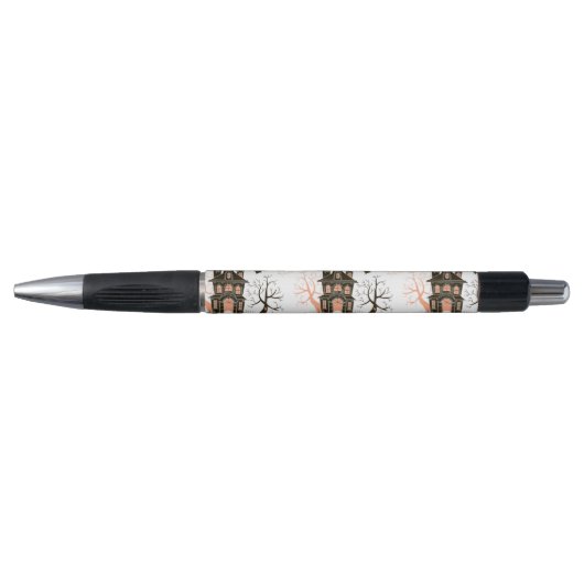 Happy Halloween Haunted House Pen (Voorkant)