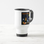 Happy Halloween Haunted House Reisbeker (Voorkant rechts)