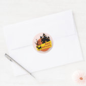 Happy Halloween Haunted House | Sticker Seal (Envelop)