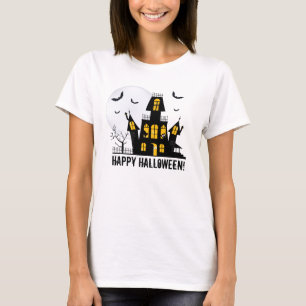 Happy Halloween Haunted House T-shirt