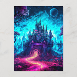 Happy Halloween   Haunted Mansion Briefkaart