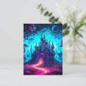 Happy Halloween | Haunted Mansion Briefkaart (Staand voorkant)