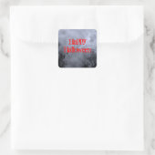 Happy Halloween Haunted Moon Sticker (Tas)