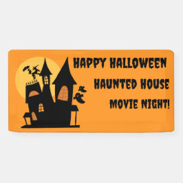 Happy Halloween Haunted Movie Night Spook Spandoek