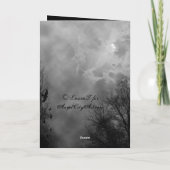 Happy Halloween Haunted Sky Custom Card Kaart (Achterkant)