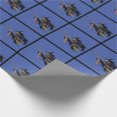 Happy Halloween-heks Cadeaupapier (Hoek)