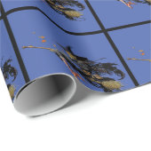 Happy Halloween-heks Cadeaupapier (Rol Hoek)