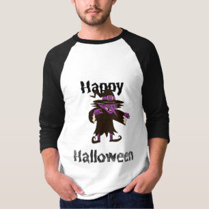 Happy Halloween Heks Heren T-Shirt