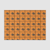 Happy Halloween-heks Tissuepapier (Voorkant)