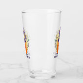 Happy Halloween - Heks Zwart Kat Glas (Links)