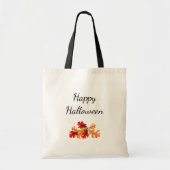 Happy Halloween Herfst Foliage Schattigee Trick or Tote Bag (Voorkant)