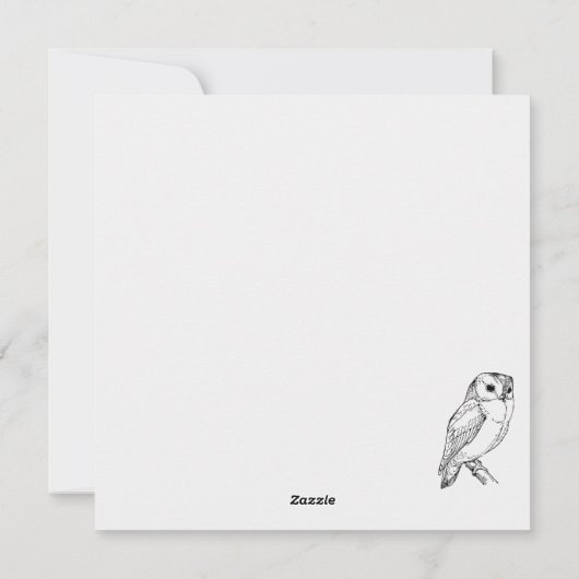 Happy Halloween Holiday Card Feestdagenkaart (Achterkant)