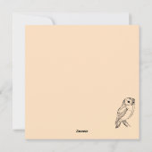 Happy Halloween Holiday Card Feestdagenkaart (Achterkant)