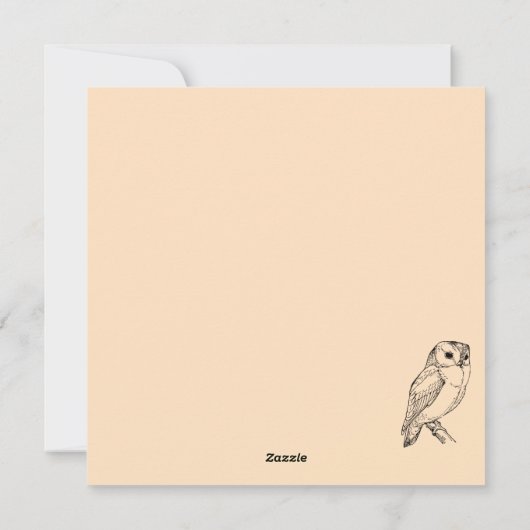 Happy Halloween Holiday Card Feestdagenkaart (Achterkant)