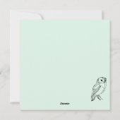 Happy Halloween Holiday Card Feestdagenkaart (Achterkant)