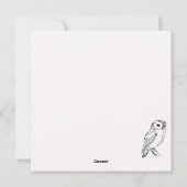 Happy Halloween Holiday Card Feestdagenkaart (Achterkant)