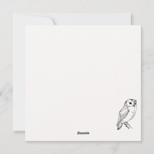 Happy Halloween Holiday Card Feestdagenkaart (Achterkant)