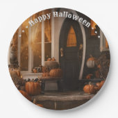Happy Halloween Home Collectie Papieren Bordje (Voorkant)