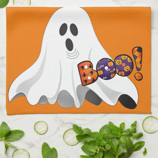 Happy Halloween Home Decorative Theedoek (Gevouwen)