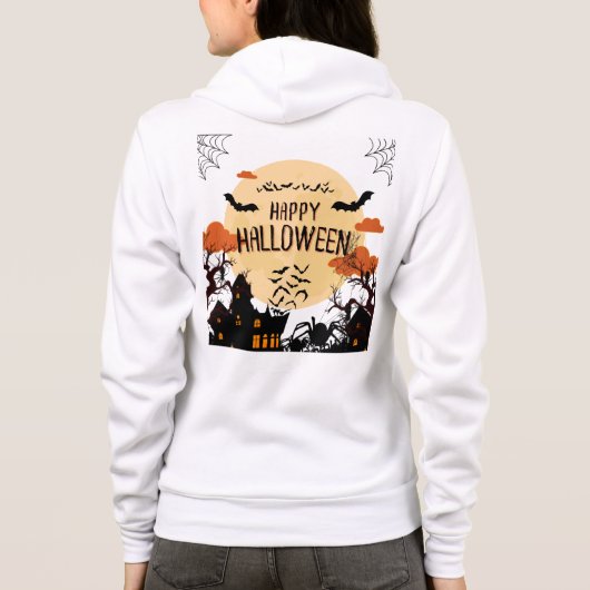 Happy halloween hoodie (Achterkant)