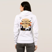 Happy halloween hoodie (Achterkant volledig)