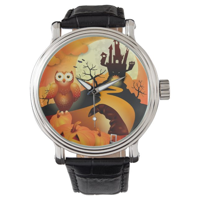 Happy Halloween! Horloge (Voorkant)